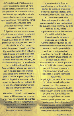 A Contabilidade P&uacute;blica, como parte do curr&iacute;culo escolar, vem