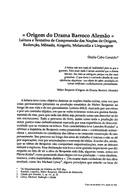 ‹‹ Origem do Drama Barroco Alemão ››