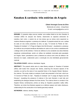 Kasakas & cardeais - Revista África e Africanidades