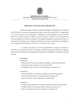 0854 - GERAL - MPF SP - Minist&eacute;rio P&uacute;blico Federal