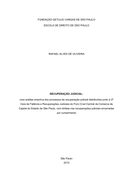 Disserta&ccedil;&atilde;o - Sistema de Bibliotecas FGV