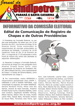 Jornal Sindipetro 1256 - Portal Sindipetro PR/SC