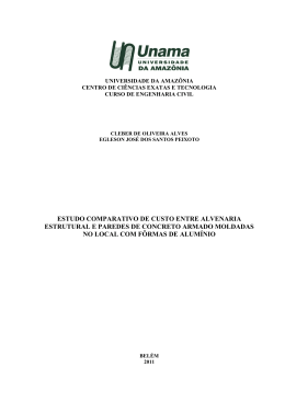 estudo comparativo de custo entre alvenaria estrutural e