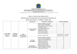 Resultado Parcial 8 Formiga - Retificado
