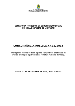 Instrumento convocat&oacute;rio