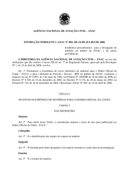 IN ANAC N&ordm; 001