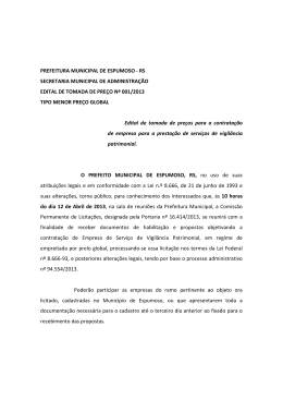 rs secretaria municipal de administra&ccedil;&atilde;o edital de tomada de pre&ccedil;o