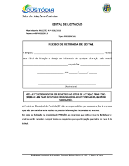 LICON Edital 1231_2013_6_194806 - Prefeitura de Cust&oacute;dia-PE