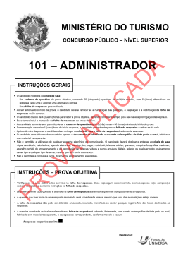 Prova Objetiva
