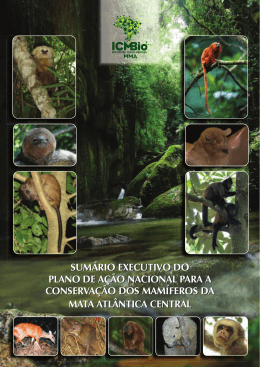 ICMBio-sumario mamiferos mata atlantica.indd