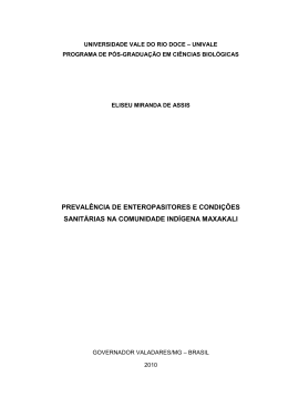 PROJETO DE MESTRADO