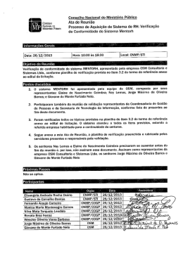 f “mlgglfgmm Processo de Aquisição de Sistema de RH: Verificação