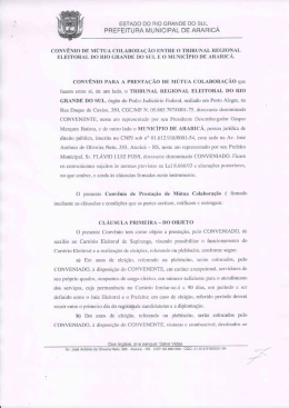 ESTADO DO FllO GRANDE DO SUL t - Tribunal Regional Eleitoral