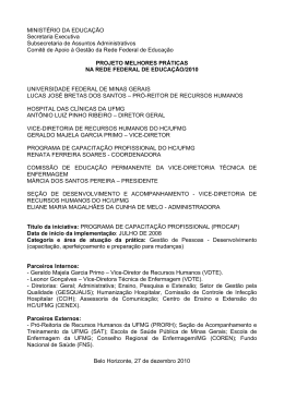 Hospital das Cl&iacute;nicas da Universidade Federal