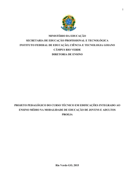 1 minist&eacute;rio da educa&ccedil;&atilde;o secretaria de educa&ccedil;&atilde;o profissional e