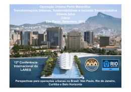 Operação Urbana Porto Maravilha: Transformações