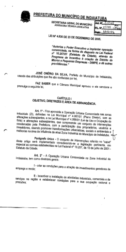 PREFEITURA DO MUNICÍPIO DE INDAIATUBA