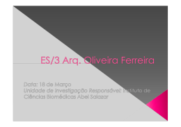 ES 3 Arq. Oliveira Ferreira