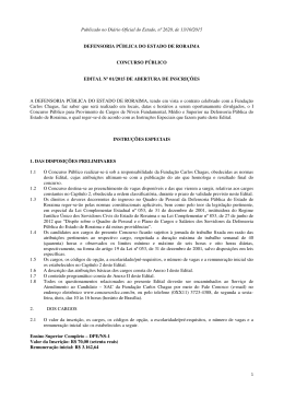 Documento Edital