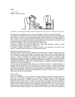 Plat&atilde;o 1. UEL &ndash; 2013 Observe a charge a seguir: Ap&oacute;s