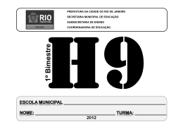 9&ordm; Ano - BIO NA REDE