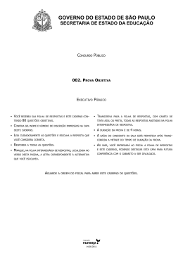 Prova - Central de Concursos