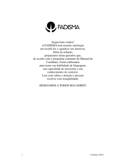 prova - Fadisma