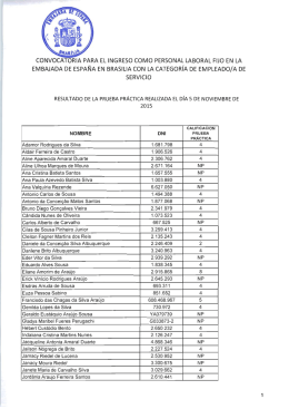 embajada de espa&ntilde;a en brasilia con la categor&iacute;a de empleado/a de