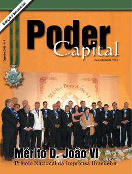 Revista Poder Capital - Associa&ccedil;&atilde;o da Imprensa do Distrito Federal
