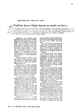 73 SENTIMO-NOS COMO EM CASA