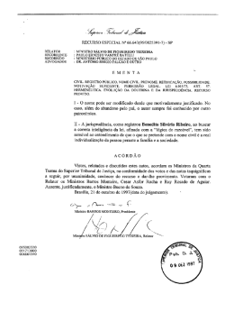 Recurso Especial nº 66.643 - STJ - Tribunal de Justiça Militar do