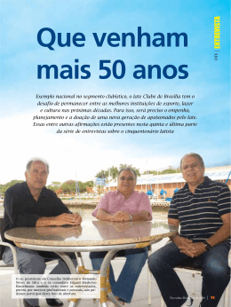 ENTREVISTA - Iate Clube de Bras&iacute;lia