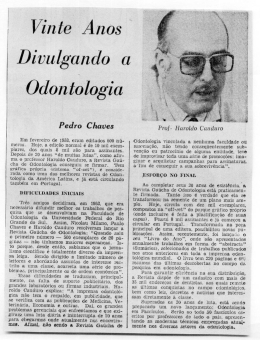 Revista de Odontologia Completa 20 anos Correio do Povo 26.08