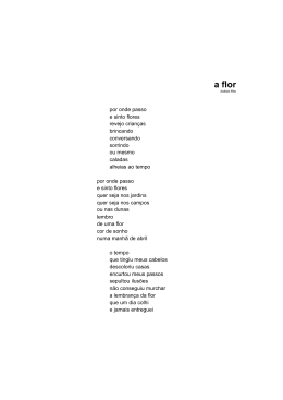 a flor - Jornal de Poesia