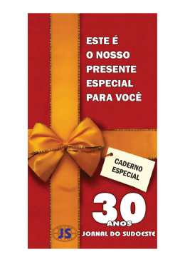 cronologia - Jornal do Sudoeste