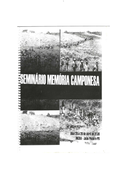 Acesse o documento em PDF. - Memorial das Ligas Camponesas