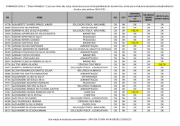 FORMADOS 2015-1 - "Ordem Alfab&eacute;tica" (caso seu nome n&atilde;o