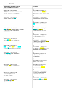 Anexo I V English english for hearing impaired/ Ingl&ecirc;s para