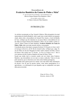 Frederico Bandeira da Gama de Pinho e Melo