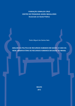 projeto de pesquisa apresentado para processo