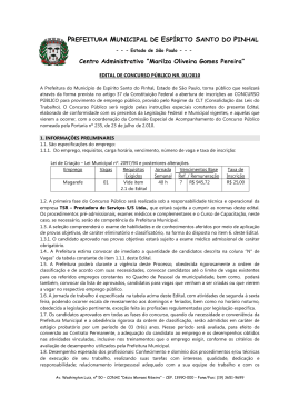 Abertura Edital A&ccedil;ougueiro