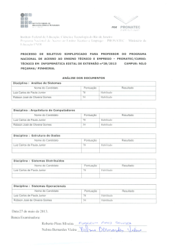 . lui. z PDE Instituto Federal de l`&Iacute;duca&ccedil;&agrave;o. (fi&eacute;neia e Tecnologia do