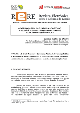 algumas considera&ccedil;&otilde;es acerca das licita&ccedil;&otilde;es em