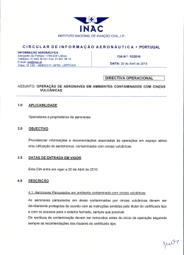 Circular de Informação Aeronáutica n.º 12/2010