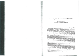 ,7 Teoria Cognitiva da Aprendizagem Multim&eacute;dia
