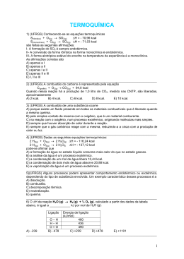 TERMOQUÍMICA - Leila da Gama