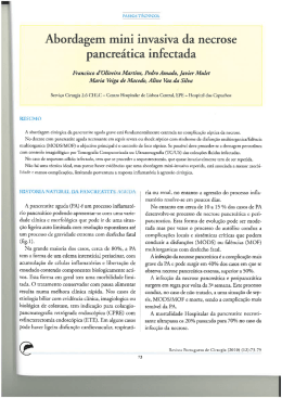 Rev Port Cir 2010 73 - Repositório do Centro Hospitalar de