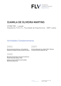DJAMILA DE OLIVEIRA MARTINS 2004 2005 2007