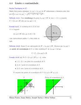 4.4 Limite e continuidade