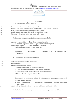 15-Argumento - Curso Eduardo Chaves